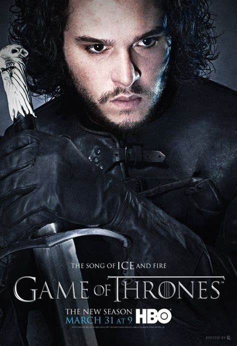 You Know Nothing Jon Snow Game Of Thrones Poster Jon Snow A Song Of Ice And Fire