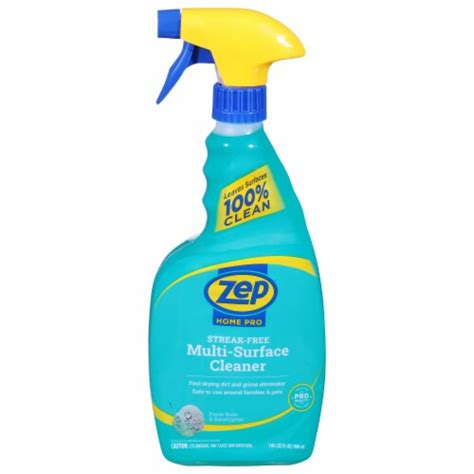 Zep Home Pro Streak Free Multi Surface Cleaner 32 Fl Oz Kroger