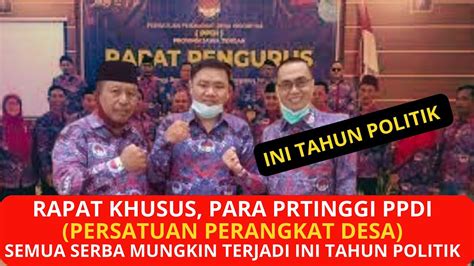 Perangkat Desa Tak Mau Kecolongan Lagi Perjuangkan Nasib Ditahun