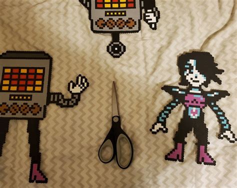 Undertale Mettaton Perler Bead Sprite Set Etsy