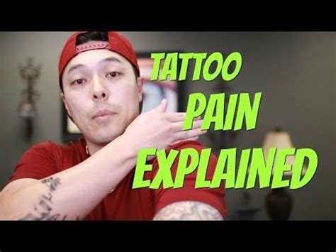 Tattoo Pain Explained! | Tattoo pain, Most painful tattoo, Painful ...