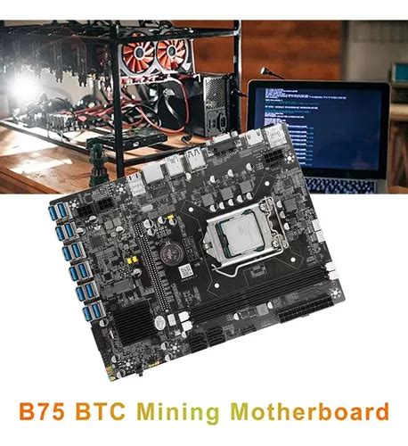 Placa Base Para Miner A B Usb Btc Ventilador Ssd De Meses Sin