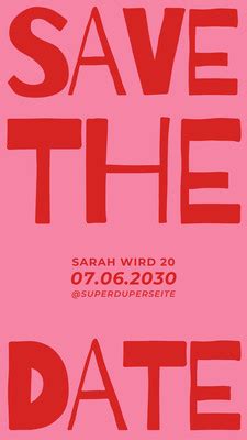 Kostenlos Anpassbare Vorlagen Zum Thema Save The Date Canva