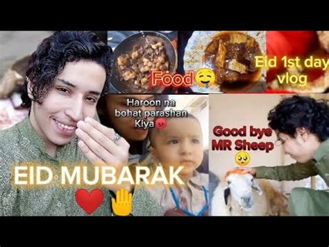 EID MUBARAK Eid First Day Vlog Good Bye Mr Sheep Haroon