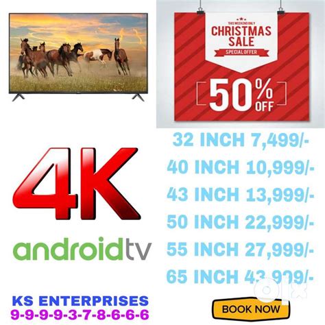 43 INCH SMART ANDROID LED TV ULTRA SLIM DESIGN CALL NOW COD AVAILABLE