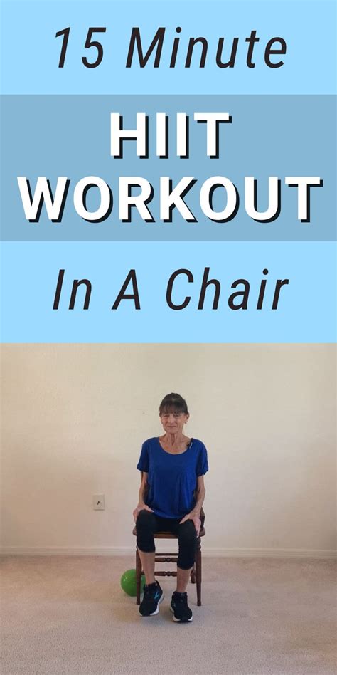 Seated Hiit Workout For Seniors Fitness With Cindy Hiit Workout