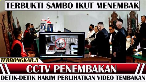 Berita Terkini Nobar Rekaman Cctv Saat Sambo Ikut Habisi Brigadir J