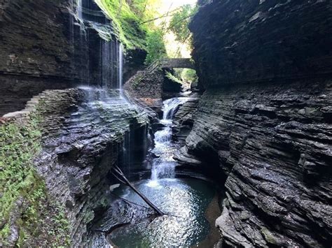 The Watkins Glen Gorge Trail Different Waterfalls On One Epic Hike