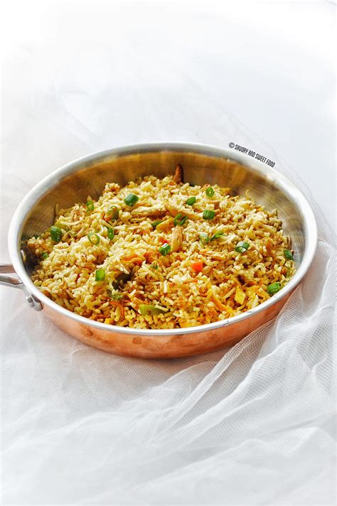 Spicy Chicken Fried Rice - Savory&SweetFood