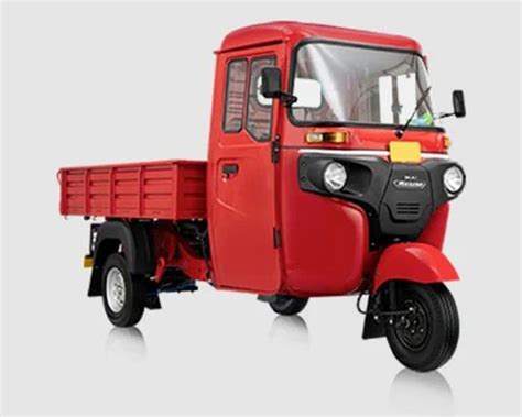 Bajaj Maxima C Red Cng Cargo Auto Seater Only Driver At Rs