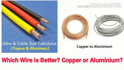 Copper Vs Aluminum Wiring Aluminum Vs Copper Wire Size