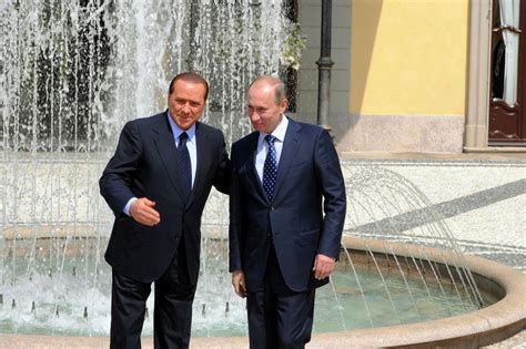 Silvio Berlusconi Rekindles Vladimir Putin Friendship