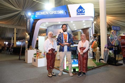 Gerai Umkm Binaan Semen Gresik Jadi Yang Terbaik Dalam Jateng Fair