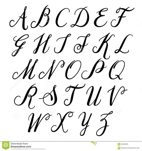 Lettres D'alphabet : Majuscule Alphabet De Vecteur tout L Alphabet En ...