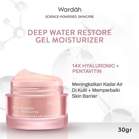 Wardah Wardah 14x Hyaluron Pentavitin Deep Water Restore Gel