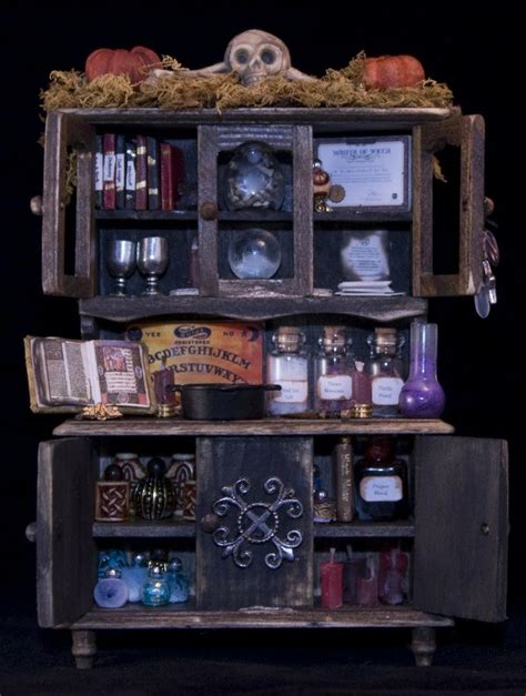 Witch Cabinet By Moriah Betterly ~ Miniatures ~ Pinterest