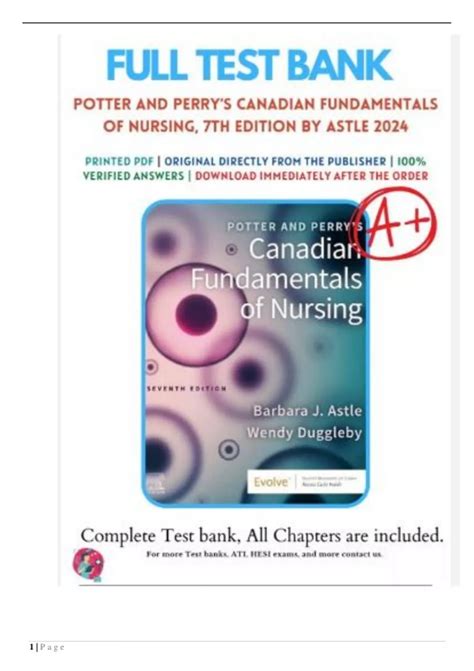 Canadian Fundamentals Of Nursing 6th Edition 2