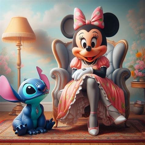 Pin By Lin On Disney Art All Things Minnie In Disney Art