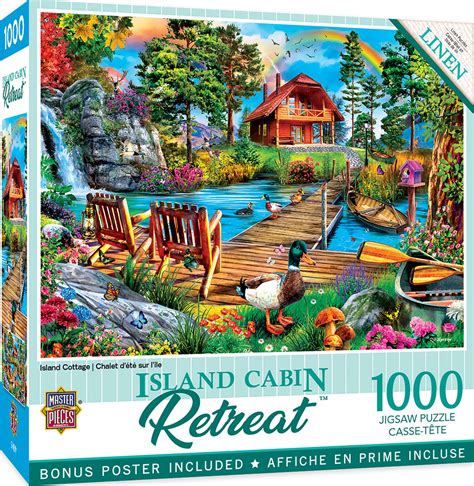 Island Cabin 1000 Pieces MasterPieces Puzzle Warehouse