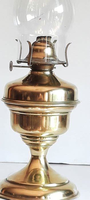 Olielamp Glas Ijzer Gegoten Gesmeed Koper Messing Catawiki