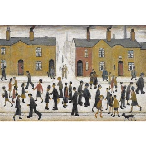 Street Scene By L S Lowry On Artnet