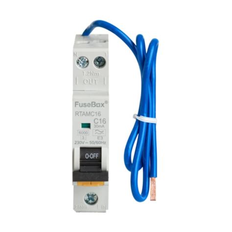 Fusebox Rtamc A P Mini Rcbo Type A C Curve Ma Ka Mastertrade