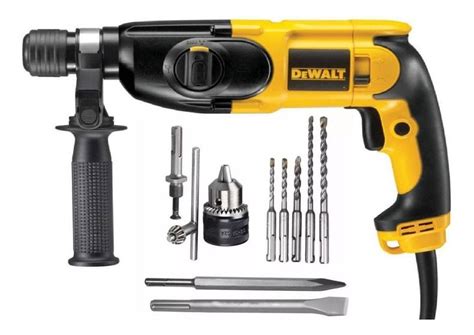 Martelete Furadeira Impacto W Dewalt Kit Sds Plus Outros