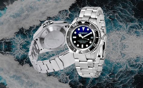 Bobroff Tabarca Reloj De Hombre Autom Tico Diver Profesional De Buceo