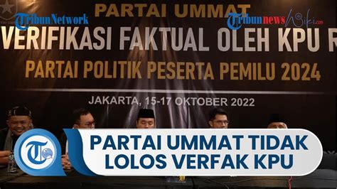 Tanggapan Pengamat Soal Partai Ummat Tidak Lolos Verfak KPU Lolos Ke