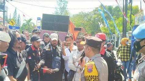 Lembek Menindak Aksi Premanisme Para Debt Collector Polres Kediri Kota