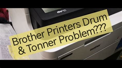 How To Reset Brother MFC L3750CDW Printers Drum Tonner Unit Tonner