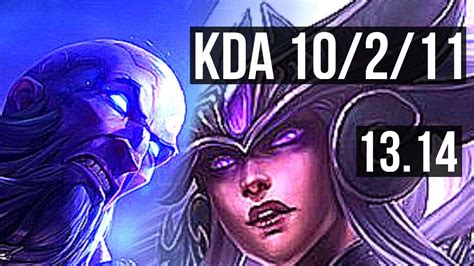 Ryze Vs Syndra Mid 10 2 11 Godlike 900k Mastery 300 Games Euw