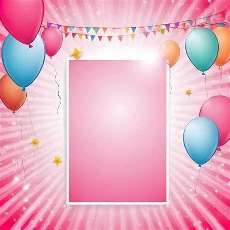 Images de Fond Anniversaire Enfant Rose Téléchargement gratuit sur