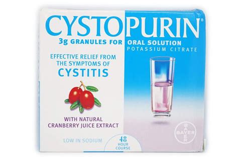 Cystopurin 3g Granules Cranberry Cystitis Relief Sachets 6 Sachets Bury Healthcare Online