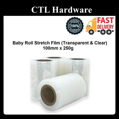 Baby Roll Stretch Film Transparent Mm X G Shopee Malaysia