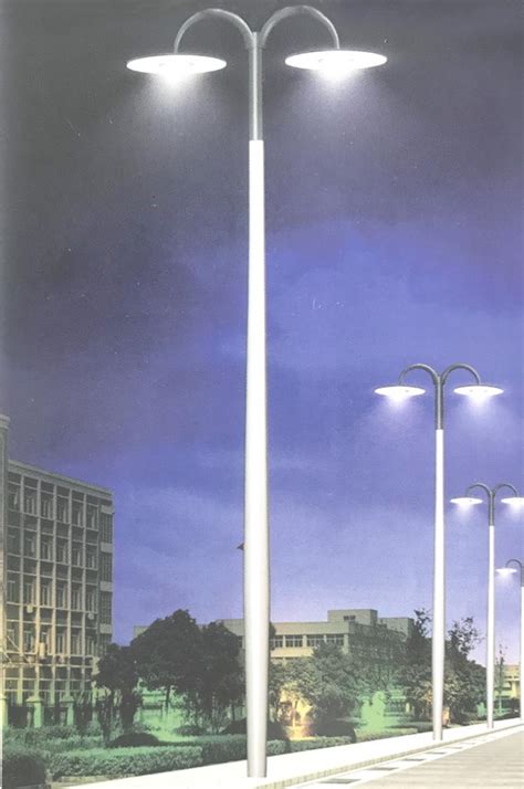 Hot Dip Galvanized Street Light Pole Octagonal Shape For Public Lighting