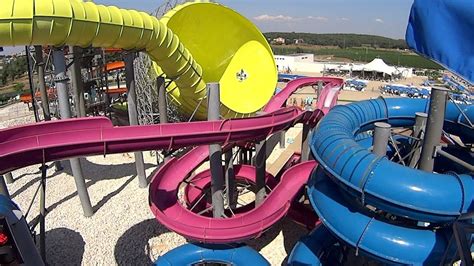 Navigatour Water Slide At Aquacolors Poreč Youtube