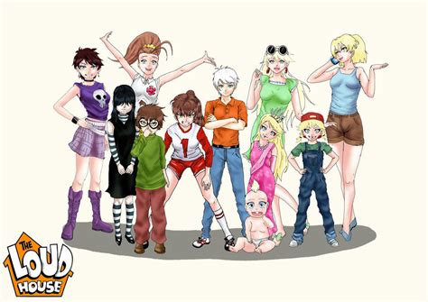 The Loud House Anime by viktorangel1 on DeviantArt