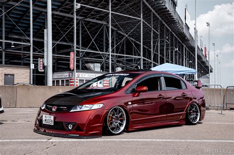 Burnt Orange Honda Civic Sedan At Usdm Super Meet Benlevy