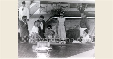 Aristotle Onassis Tina Onassis Maria Callas And Her Husband Giovanni