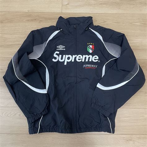 国内正規品 Supreme シュプリーム Umbro Track Jacket Black アンブロ トラック ジャケット ブラック Lサイズ