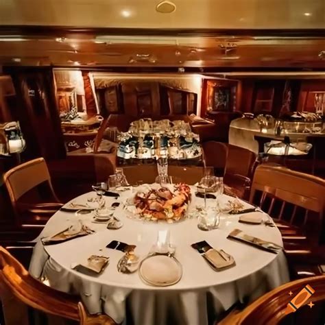 Captains Dinner On A Cruise Ship On Craiyon