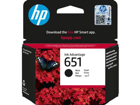 HP 651 Black Original Ink Advantage Cartridge | HP® Middle East