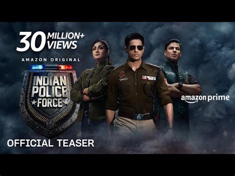 Indian Police Force Teaser Released Starring Sidharth Malhotra And