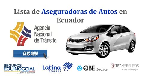 Top Aseguradoras Autos Ecuador Protecci N Segura