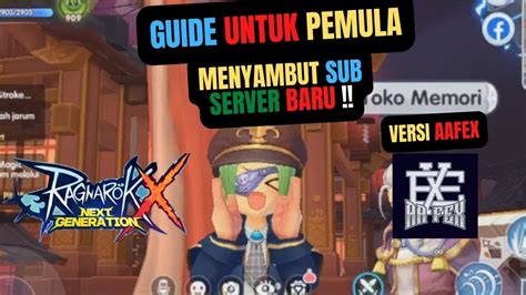 Tips Dan Trick Guide Untuk Pemula Menyambut Sub Server Baru Rox