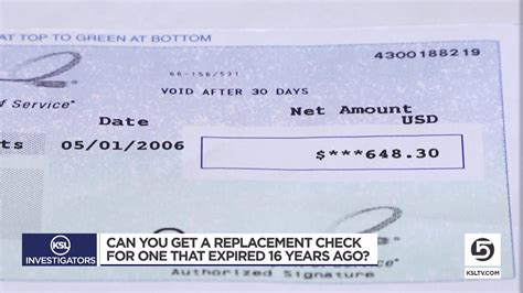 When You Find A Check That Expired Years Ago Can You Get It Cashed