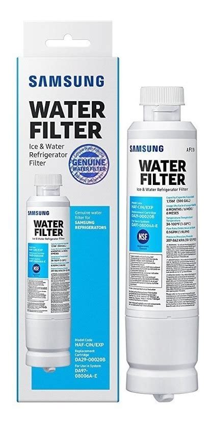 Filtro Agua Refrigerador Samsung Da29 00020 Original Envío gratis