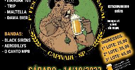 1º FESTIVAL DE CERVEJA ARTESANAL DE CAPIVARI em Capivari Sympla