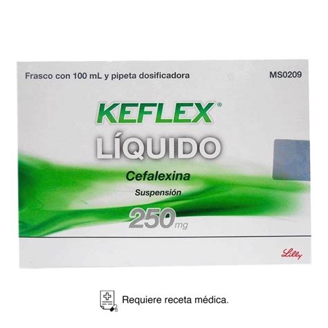 Keflex Cefalexina Mg Suspensi N L Quida Ml Walmart